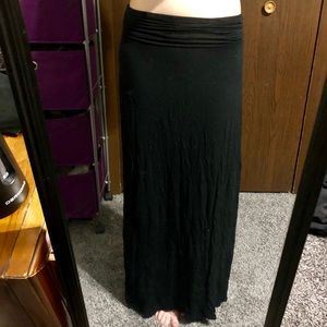 Merona Black Maxi Skirt